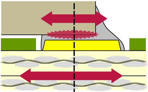 リジッド基板　断面拡大
